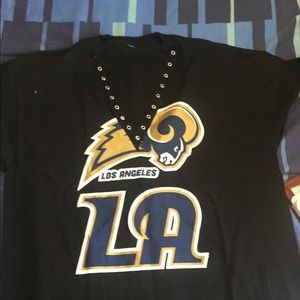 La rams custom shirt football